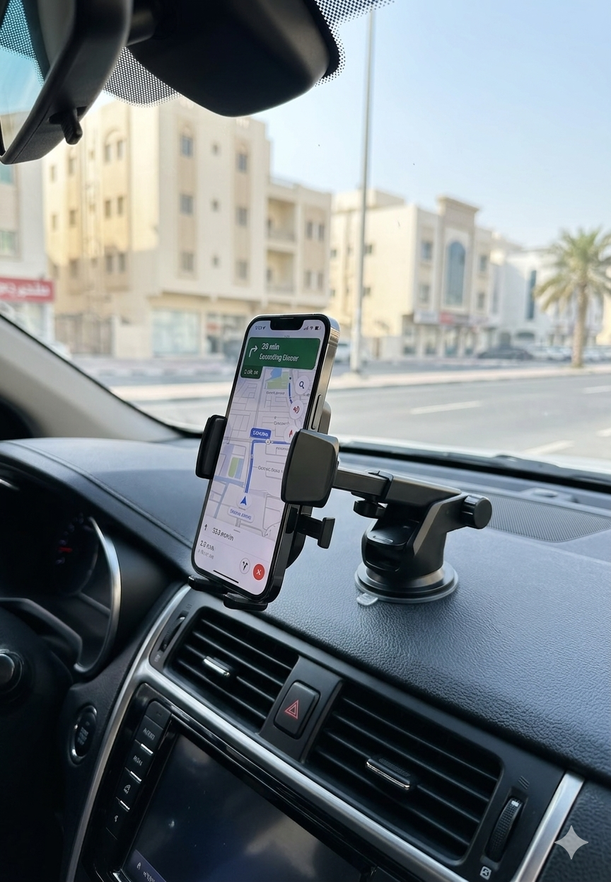 DriveAura™ 360° Dashboard Car Phone Mount