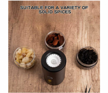 Electronic Bakhoor Burner Rechargeable Aroma Diffuser Black