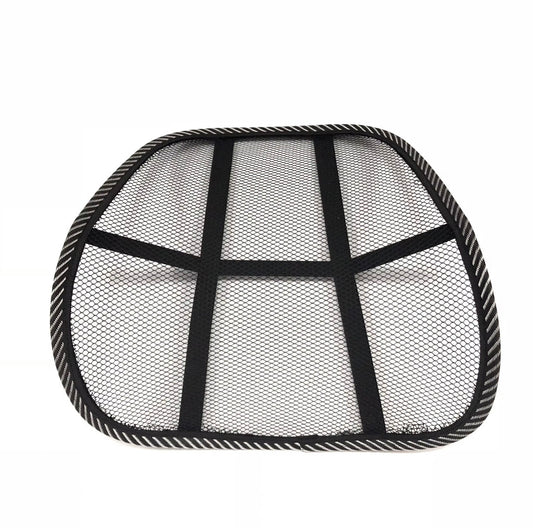 (2pcs) Mesh Car Seat Lumbar Back Support – Breathable Posture Cushion