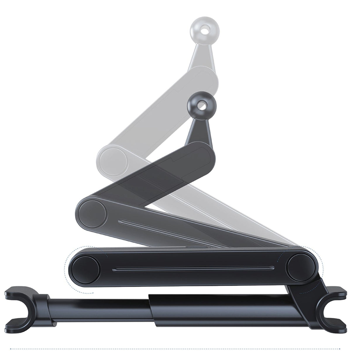 Green Lion Headrest Mount for Tablets & Phones - Black