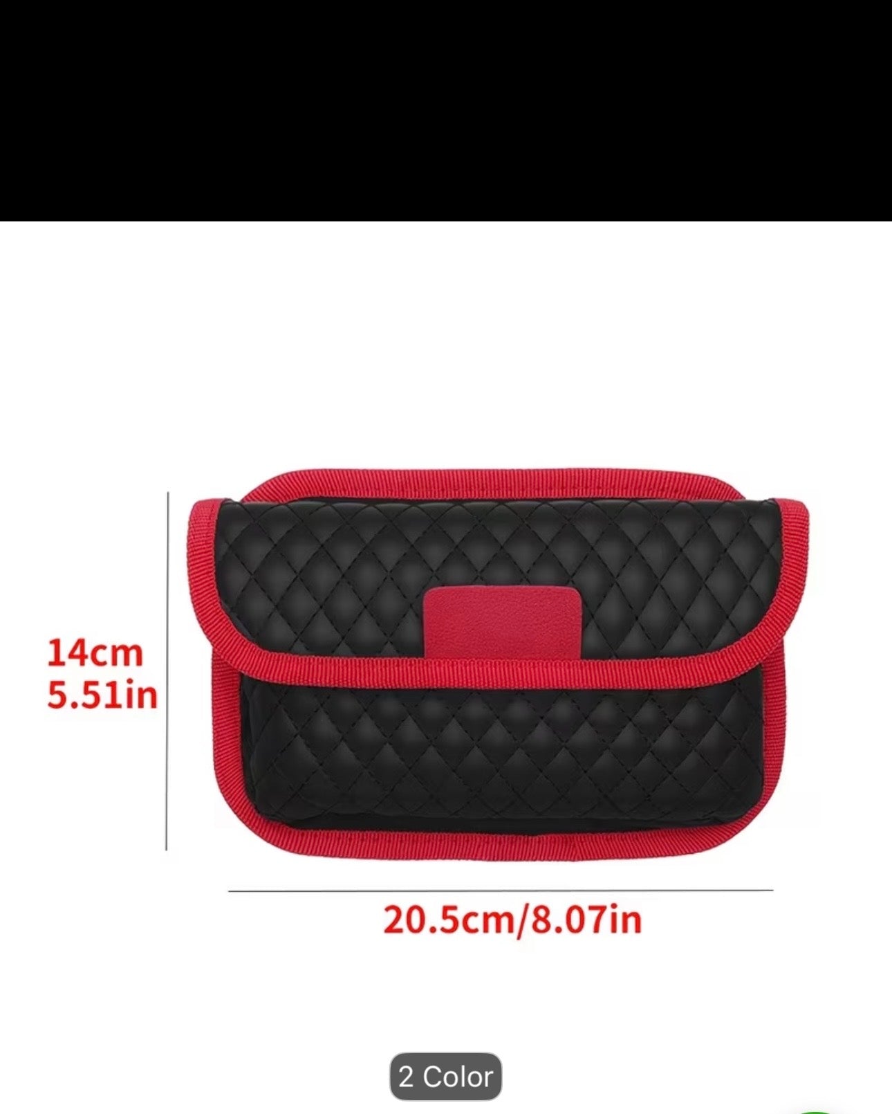 DriveAura™ Leather Car Side Organizer