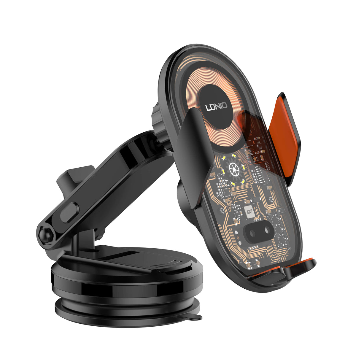LDNIO Wireless Charging Car Phone Holder with Stand
