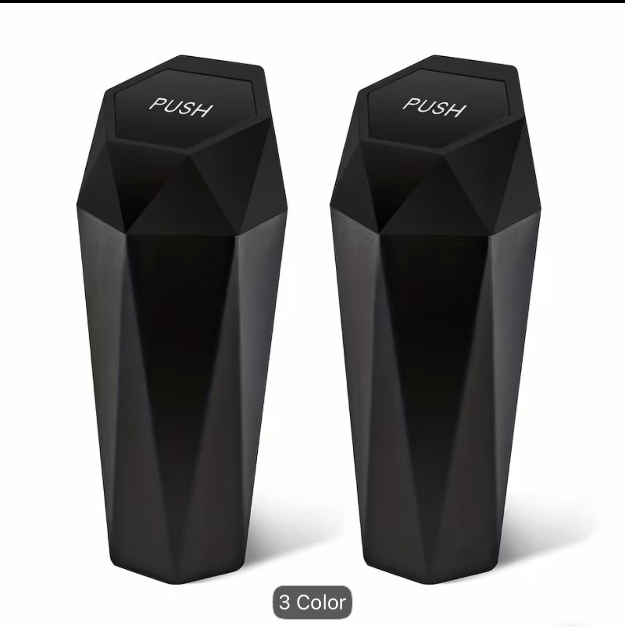 DriveAura™ Diamond Leakproof Car Dustbin