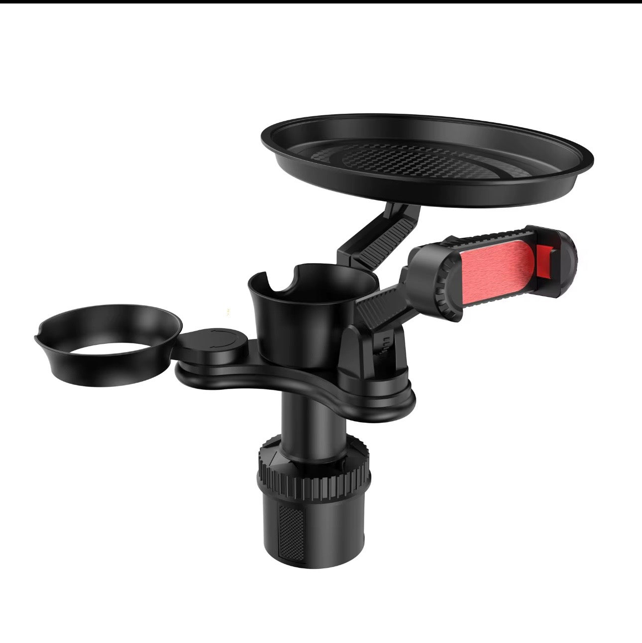 DriveAura™ Dual Cup Holder Expander & Food Tray
