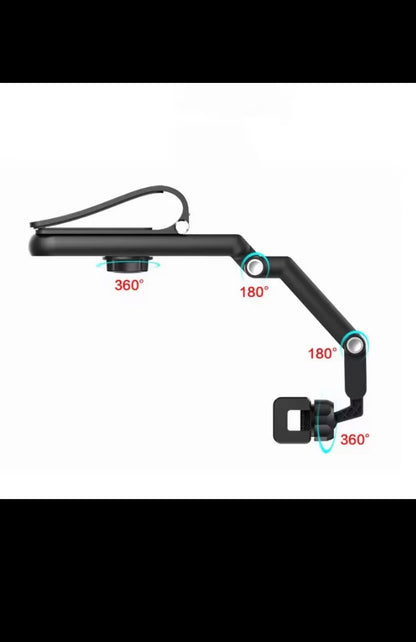 DriveAura 360° Rotating Sun Visor Car Phone Holder