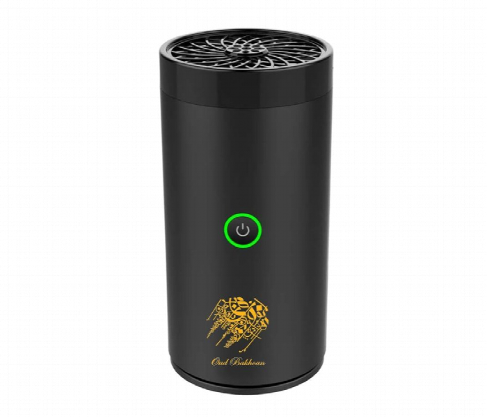 Electronic Bakhoor Burner Rechargeable Aroma Diffuser Black