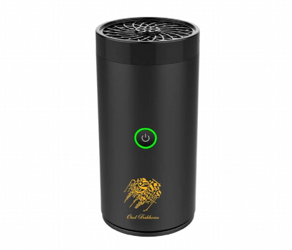 Electronic Bakhoor Burner Rechargeable Aroma Diffuser Black