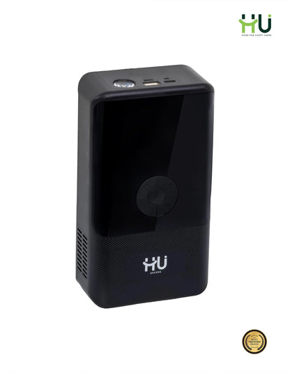 HU 15000mAh Jump Starter with Air Pump — Car Emergency Kit