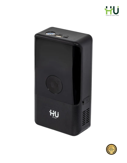 HU 15000mAh Jump Starter with Air Pump — Car Emergency Kit