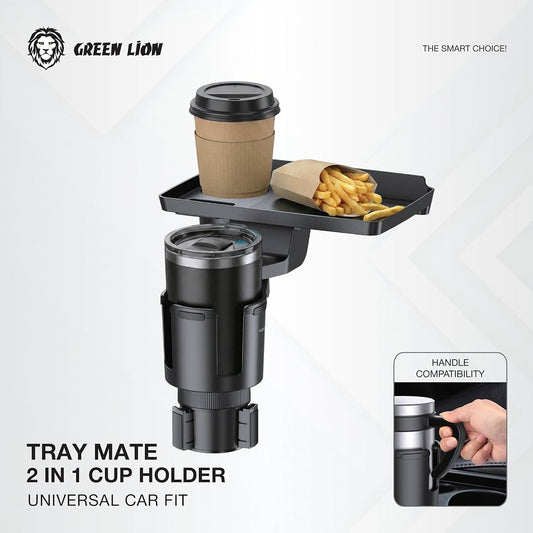 Green Lion Tray Mate 2-In-1 Cup Holder