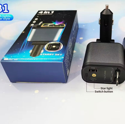 4-in-1 Starry Sky Car Charger