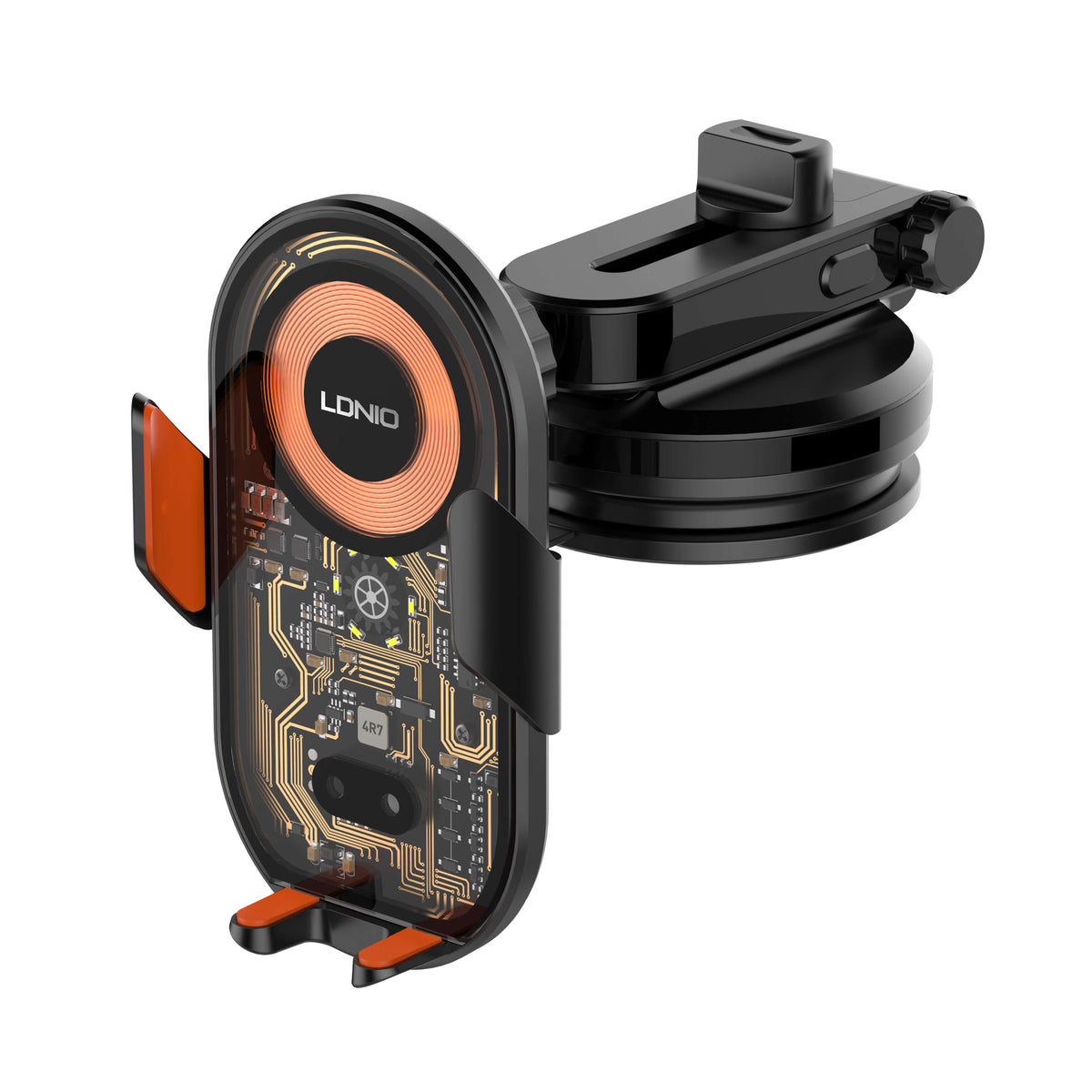 LDNIO Wireless Charging Car Phone Holder with Stand
