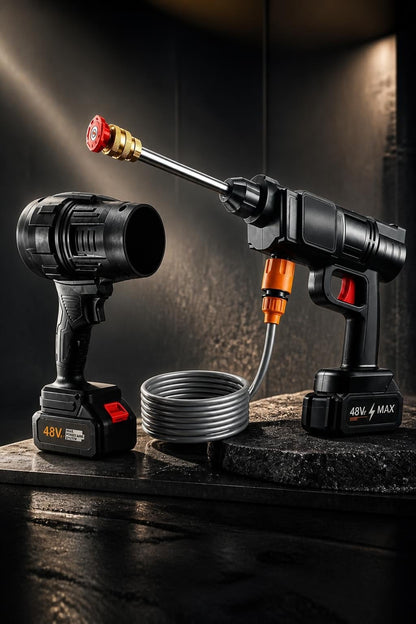 Air Blower & High Pressure Washer Gun Bundle