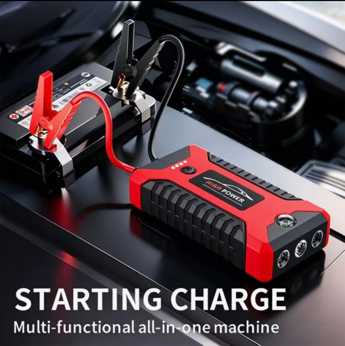 High-Power Multi-Function Portable Car Jump Starter