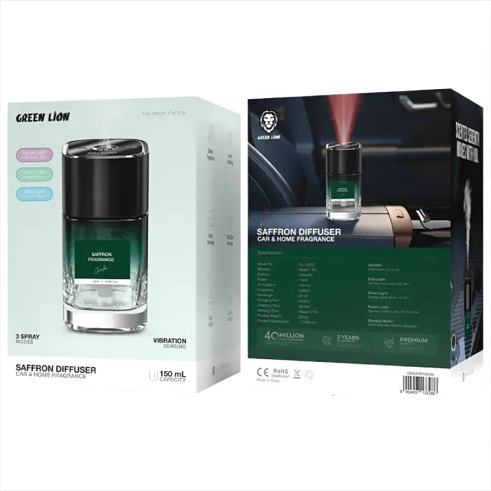 Green Lion Saffron Smart Diffuser – 150 mL