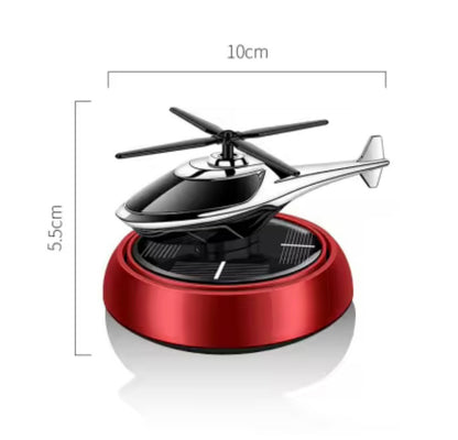 DriveAura Solar Powered Helicopter Car Air Freshener