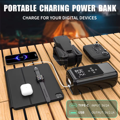 DriveAura™ 4-in-1 Jump Starter & Air Compressor