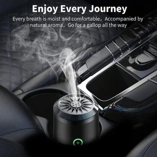 Oud Bukhoor Electronic Car Incense Burner USB Rechargeable Type C Incense Holder Black