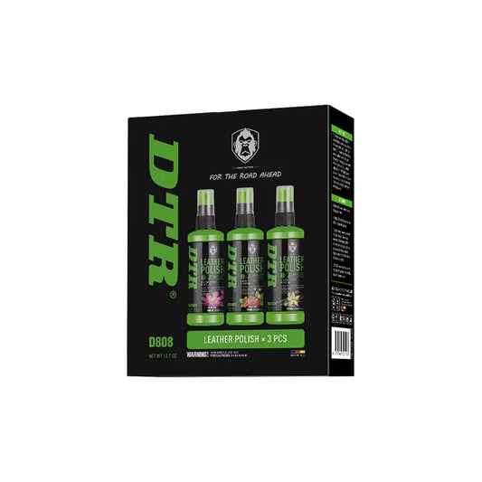 D-TR Leather Polish 3 Pcs Kit – Car Interior Care Set