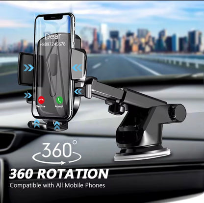 DriveAura™ 360° Dashboard Car Phone Mount