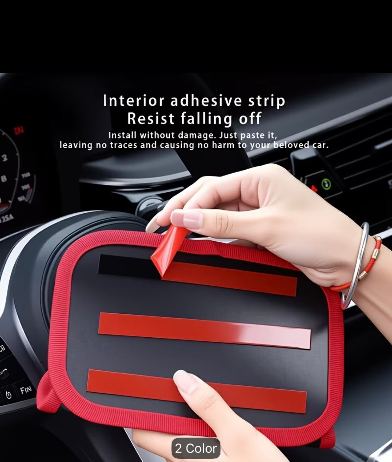 DriveAura™ Leather Car Side Organizer