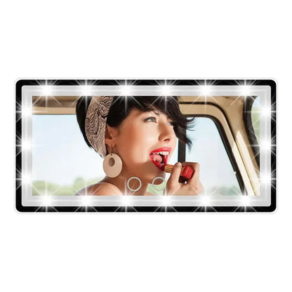 Car Vanity Rechargeable Led Light Car Mirror