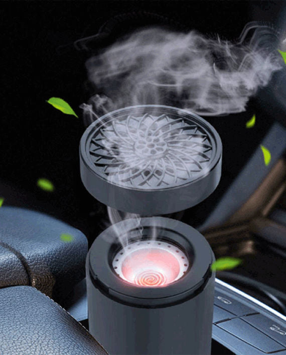 Electronic Bakhoor Burner Rechargeable Aroma Diffuser Black