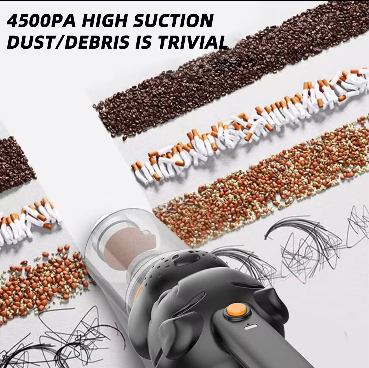 DriveAura™ Cordless Car Vacuum Cleaner