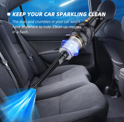DriveAura™ Cordless Car Vacuum Cleaner