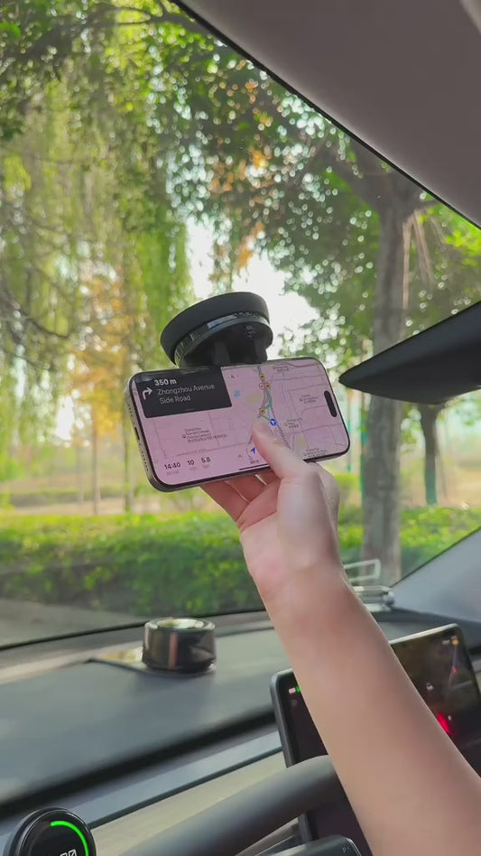 Maxwell Car Phone Holder with Cable Storage